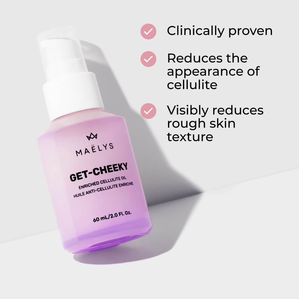 Maelys Get-Cheeky Enriched Cellulite Oil